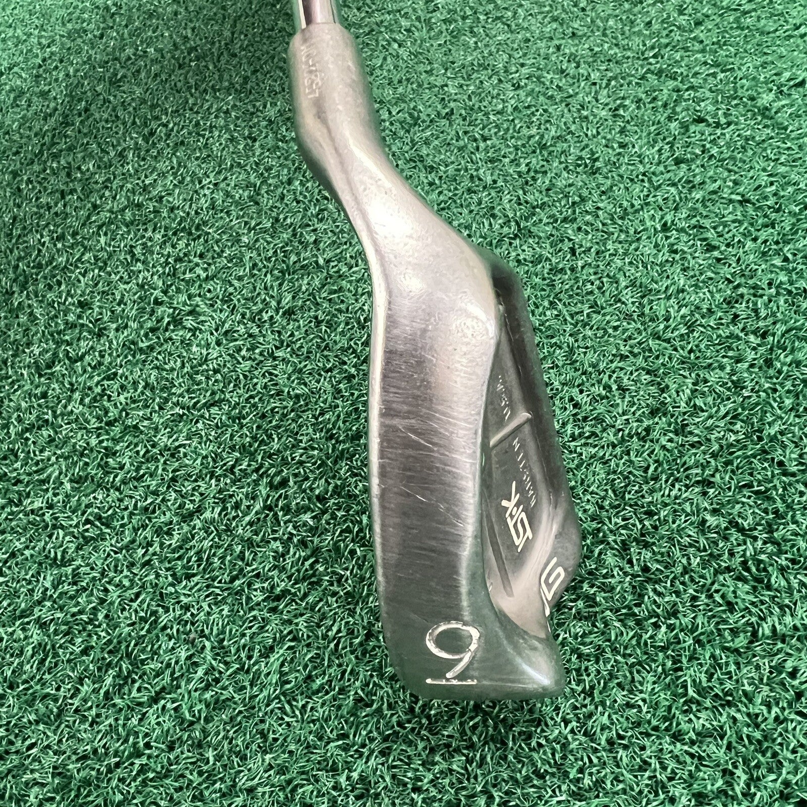 Ping ISI K Single Iron 9 Green Dot Men's Right Hand Cushin JZ Regular Flex Steel