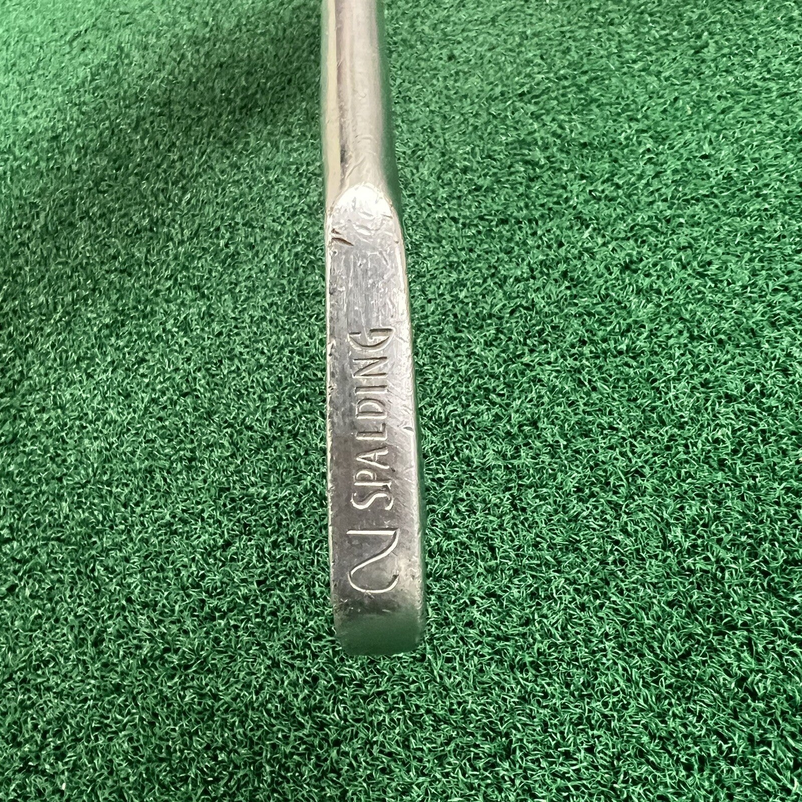 Vintage Spalding Autograph Single 2 Iron Blade MRH Steel Shaft Stiff Flex 39"