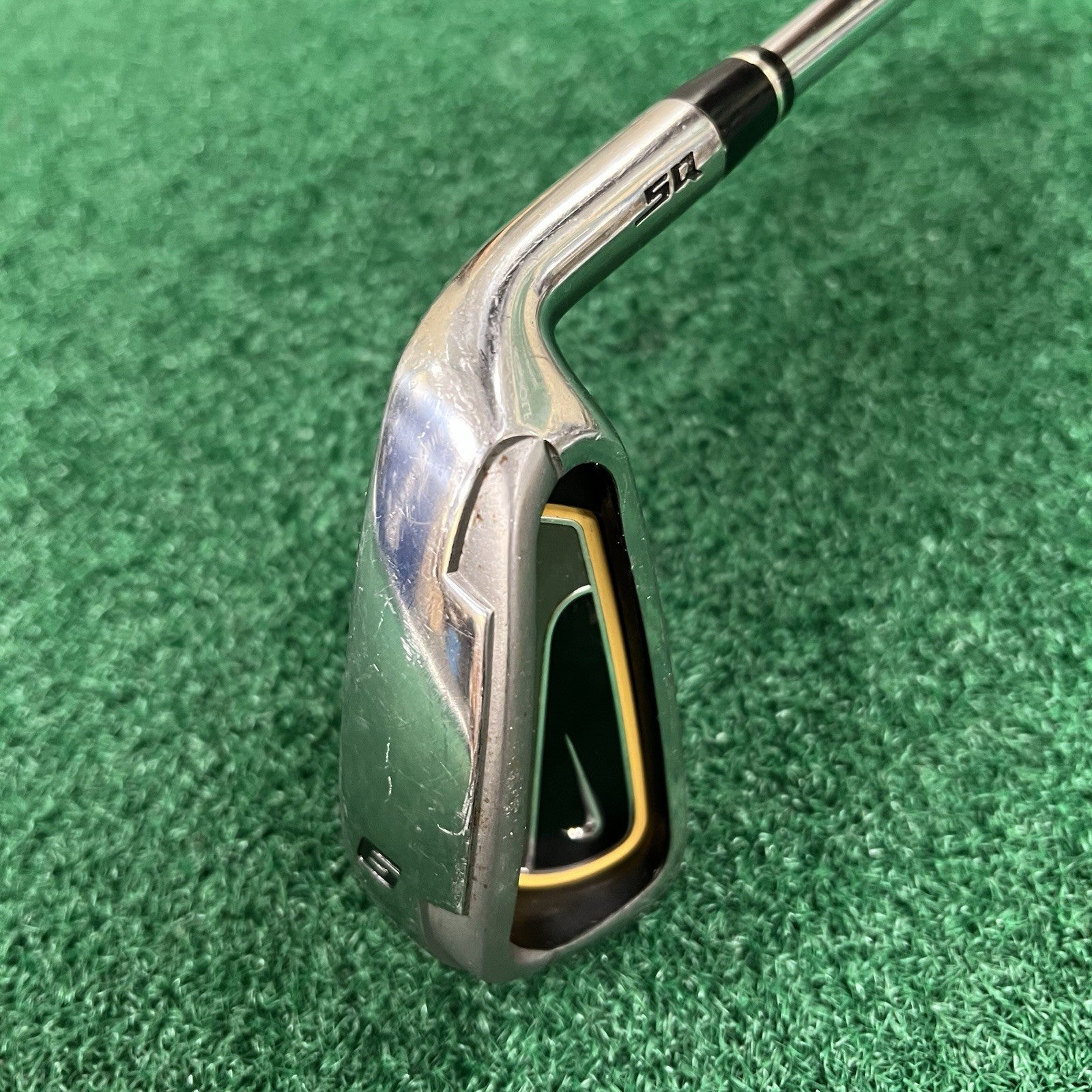 NIKE SQ Sumo Sasquatch Single 6 Iron Stiff Flex Steel Shaft Right Hand 38.5"