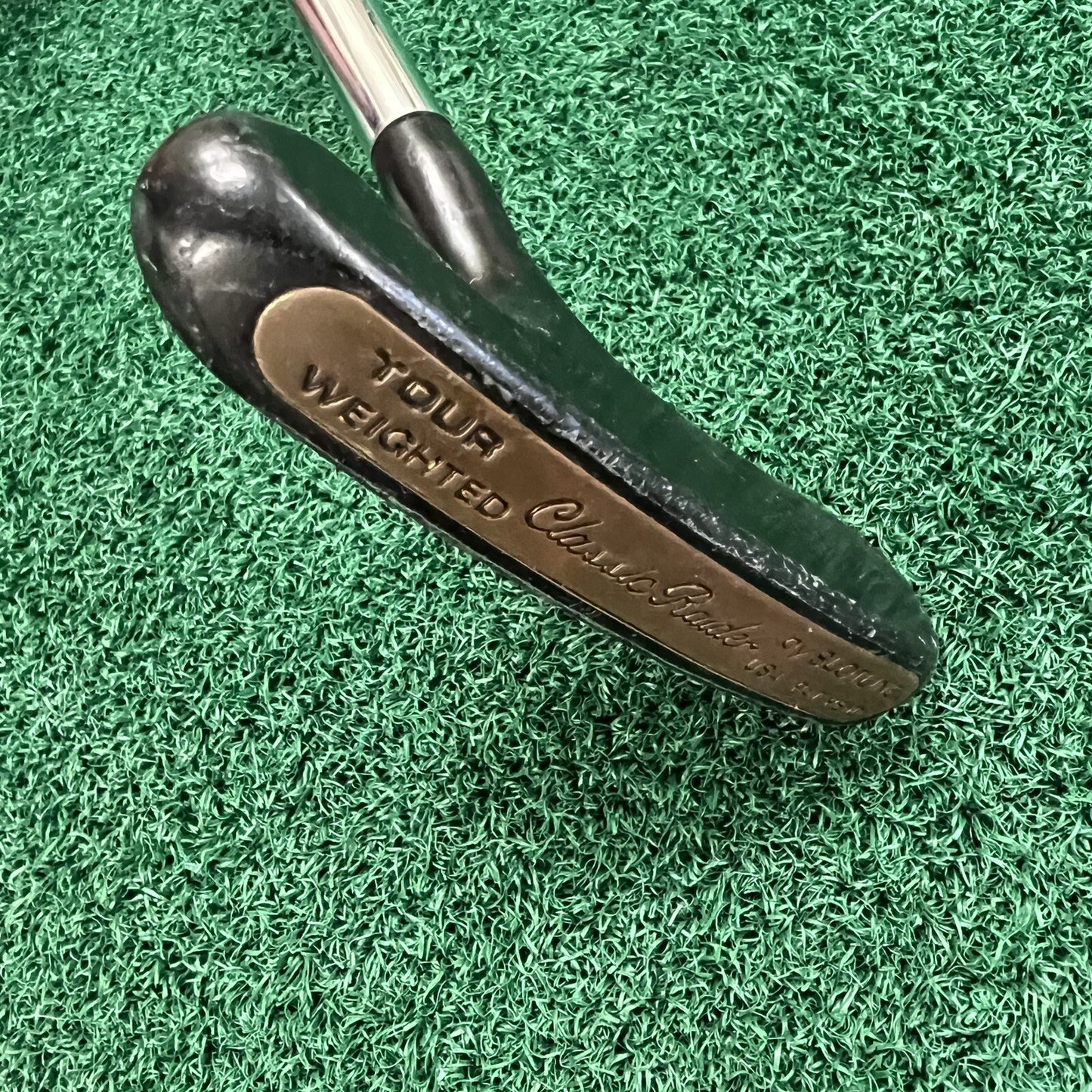 VTG Slotline Classic Raider Putter Tour Weighted True Temper Steel 2-Way Putter