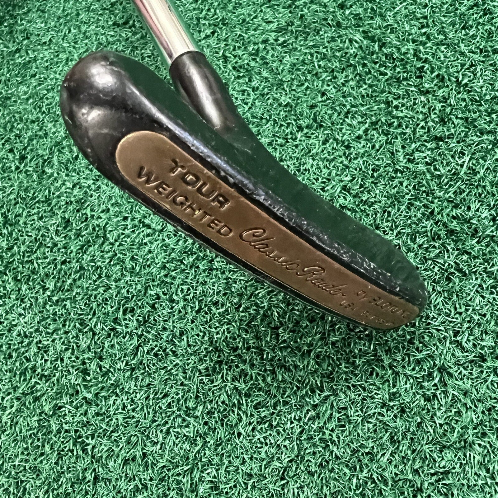 VTG Slotline Classic Raider Putter Tour Weighted True Temper Steel 2-Way Putter