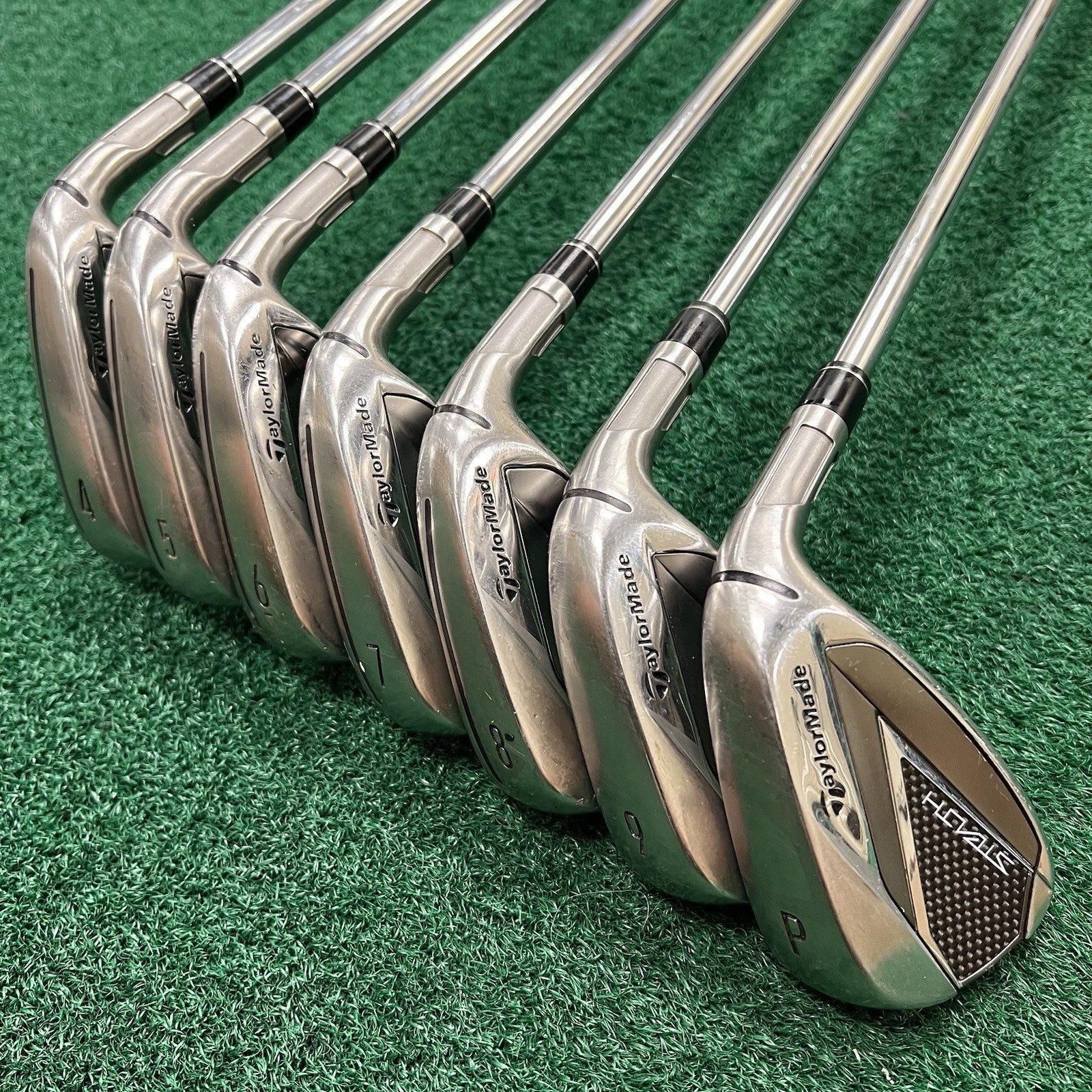 TaylorMade Stealth Iron Set 4-PW Regular Flex Steel KBS Max MT R85 Shafts MRH