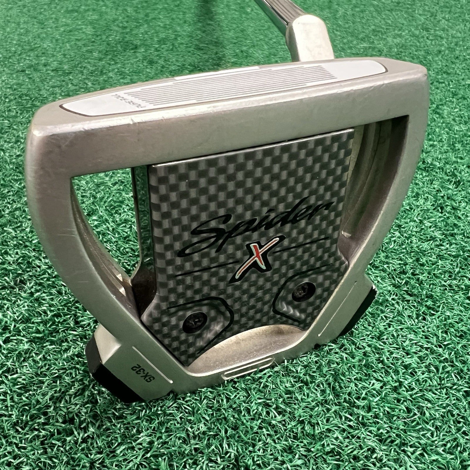 TaylorMade Spider X Hydroblast Mallet Putter Right Hand 35" Reverse Taper Grip