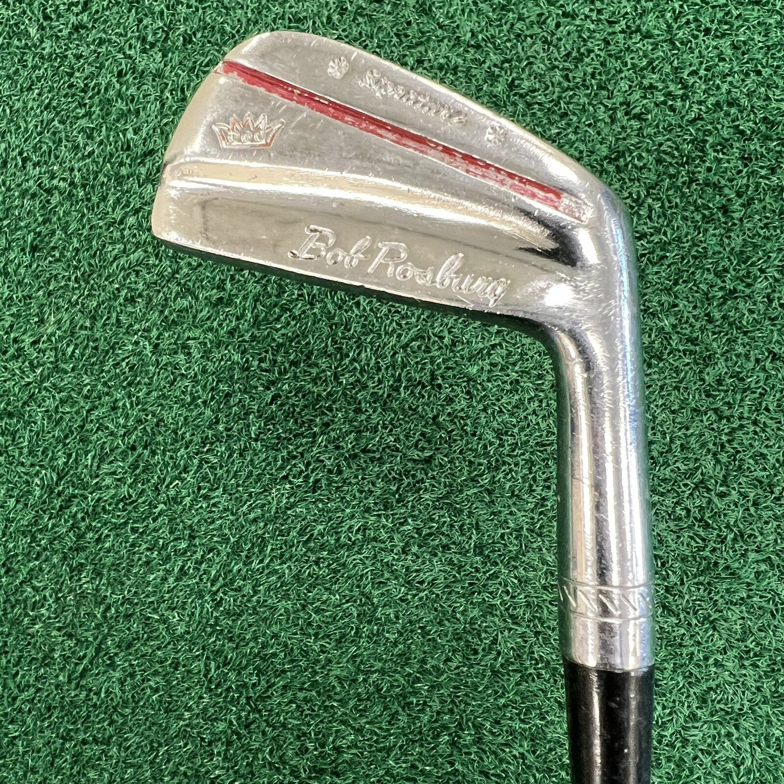 Vintage Kroydon Golf 2-Iron RH Steel Stiff Golf Club Bob Rosburg Men's RH 39"