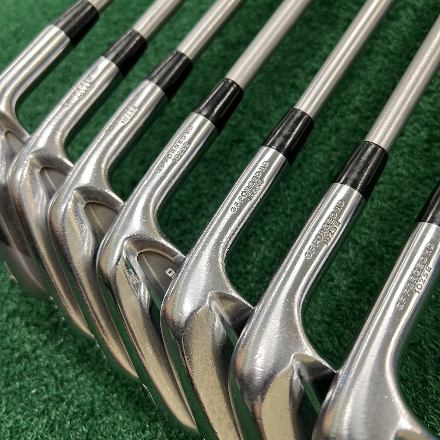 Mizuno MP18 COMBO Iron Set MRH 4-PW X-Stiff KBS C-Taper 130 X Steel Shafts +3/4"