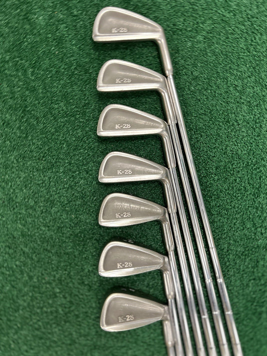 Wilson K-28 Iron Set Right Handed Regular Flex Steel Shaft 4-PW Golf Clubs