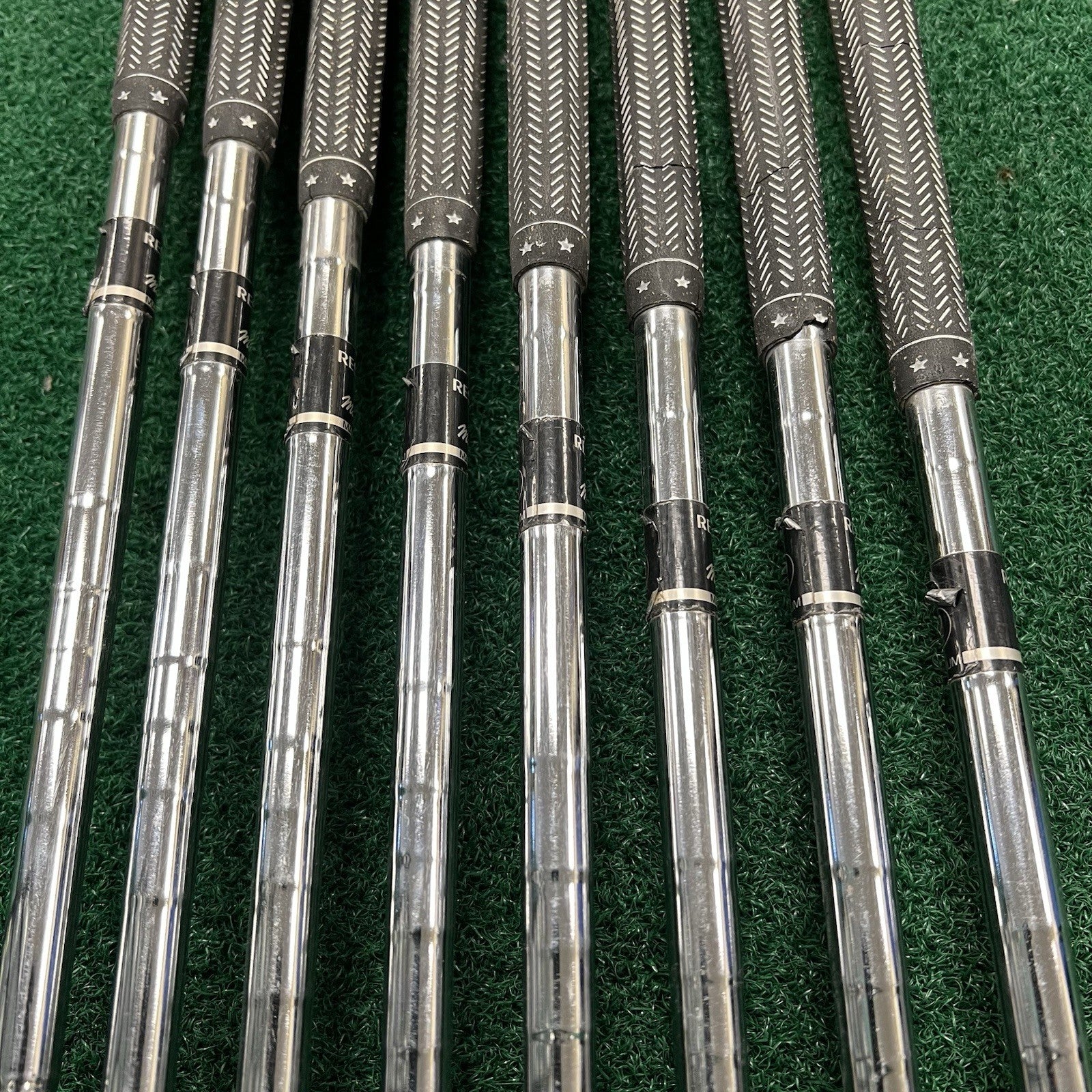 Rare Vintage MacGregor VIP Jack Nicklaus 3-PW MRH Medium Flex Steel Shafts