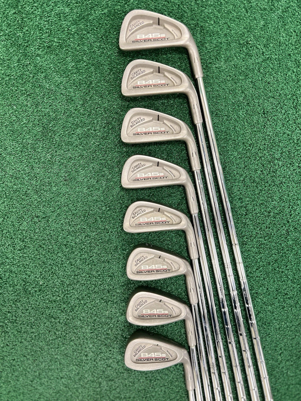 Tommy Armour 845s Silver Scot Iron Set 3-PW Regular Flex Steel Shafts Right Hand