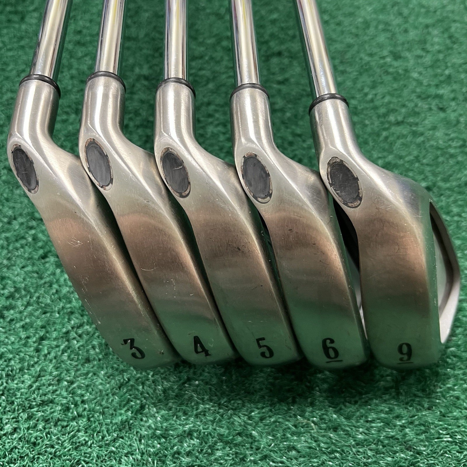 Callaway X-14 Partial Iron Set 3-4-5-6-9 Irons Men's Right Hand Uniflex Steel