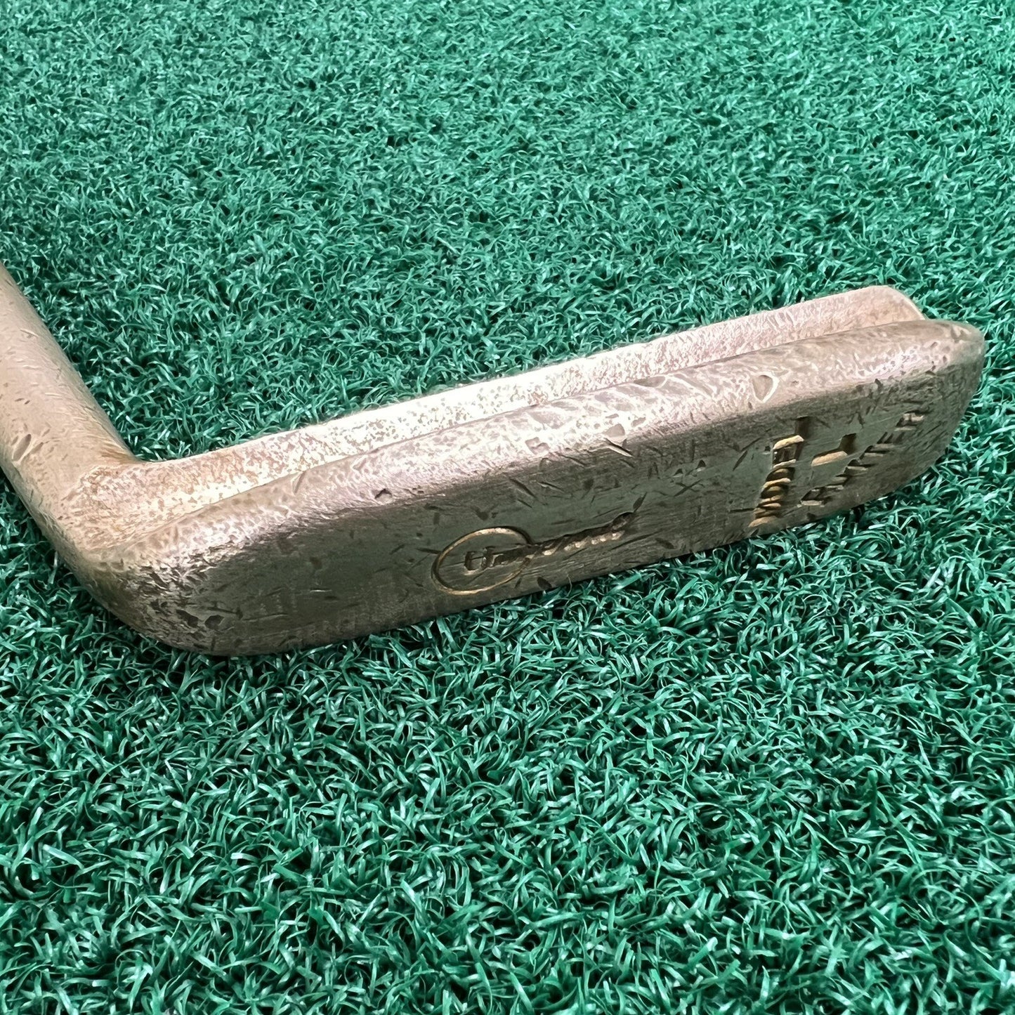 Universal Model L Heel-Shafted Vintage Brass Putter MRH Steel Shaft 34"