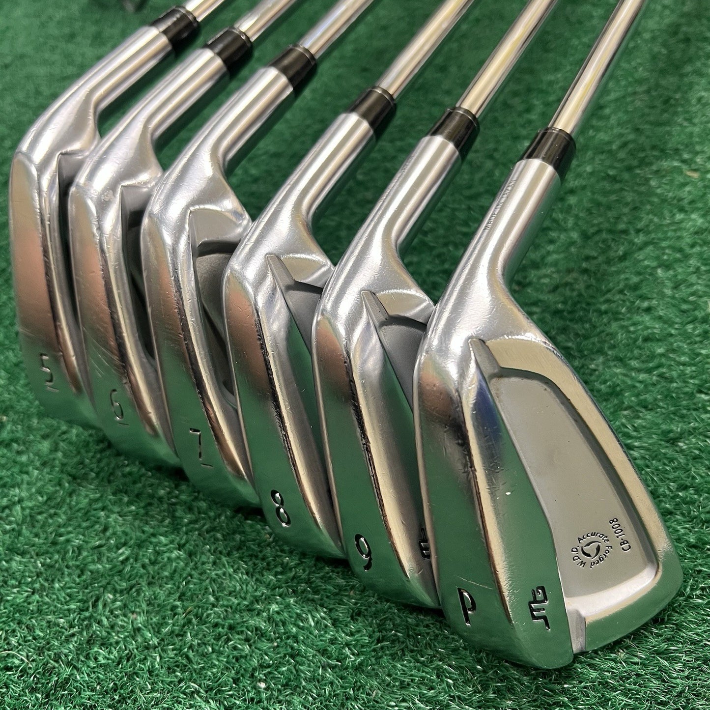 Miura Giken CB-1008/2008 COMBO Set 5-PW MRH N.S. Pro Stiff Flex Steel Shafts