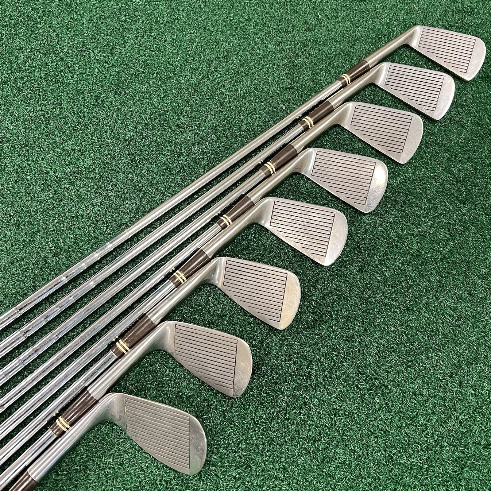 Rare Vintage MacGregor VIP Jack Nicklaus 3-PW MRH Medium Flex Steel Shafts