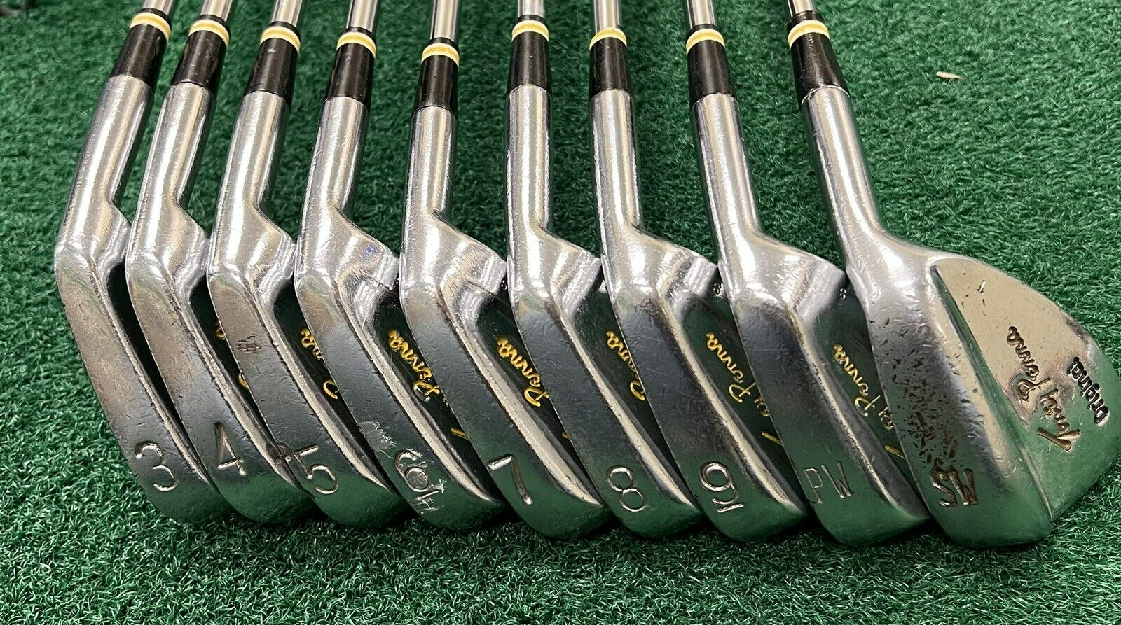 Vintage Forged Toney Penna Original Blades Iron Set 3-PW MRH Stiff Steel