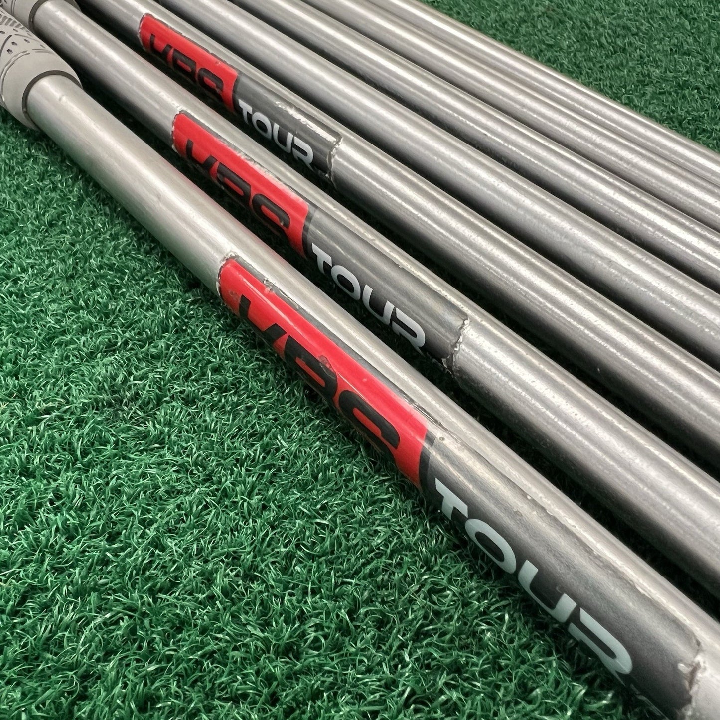 Mizuno MP18 COMBO Iron Set MRH 4-PW X-Stiff KBS C-Taper 130 X Steel Shafts +3/4"