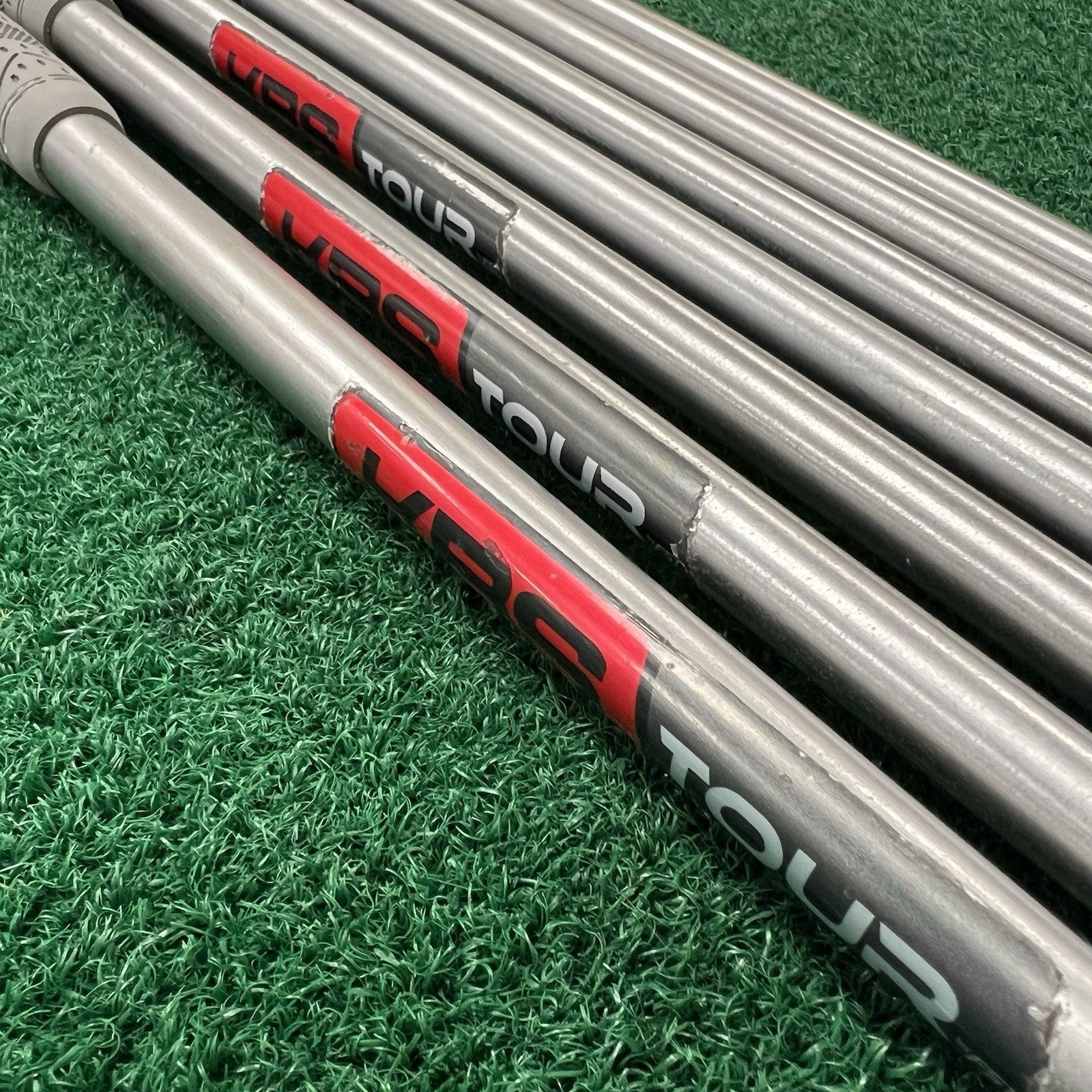 Mizuno MP18 COMBO Iron Set MRH 4-PW X-Stiff KBS C-Taper 130 X Steel Shafts +3/4"