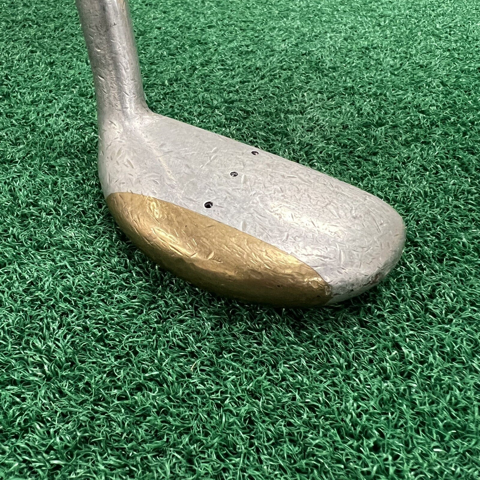 Vintage Golfcraft Frank Johnston Mallet Putter 33.5" Men's Right Hand