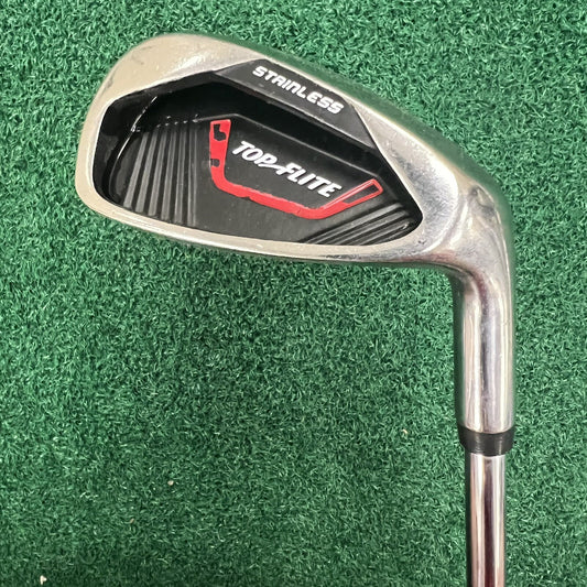 Top Flite Stainless Single 9 Iron Men's Right Hand Regular Flex Steel Shaft 36"