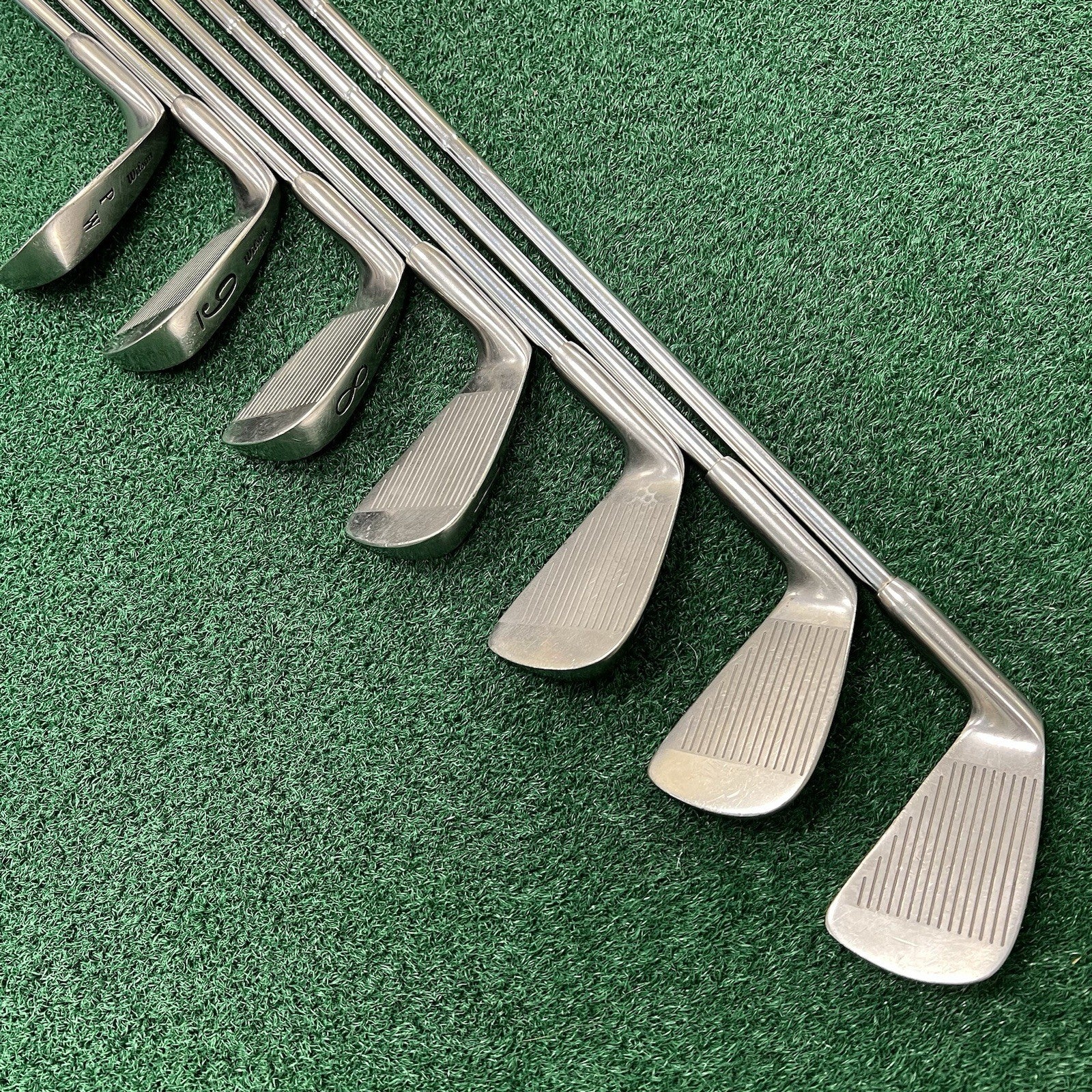 Wilson K-28 Iron Set Right Handed Regular Flex Steel Shaft 4-PW Golf Clubs