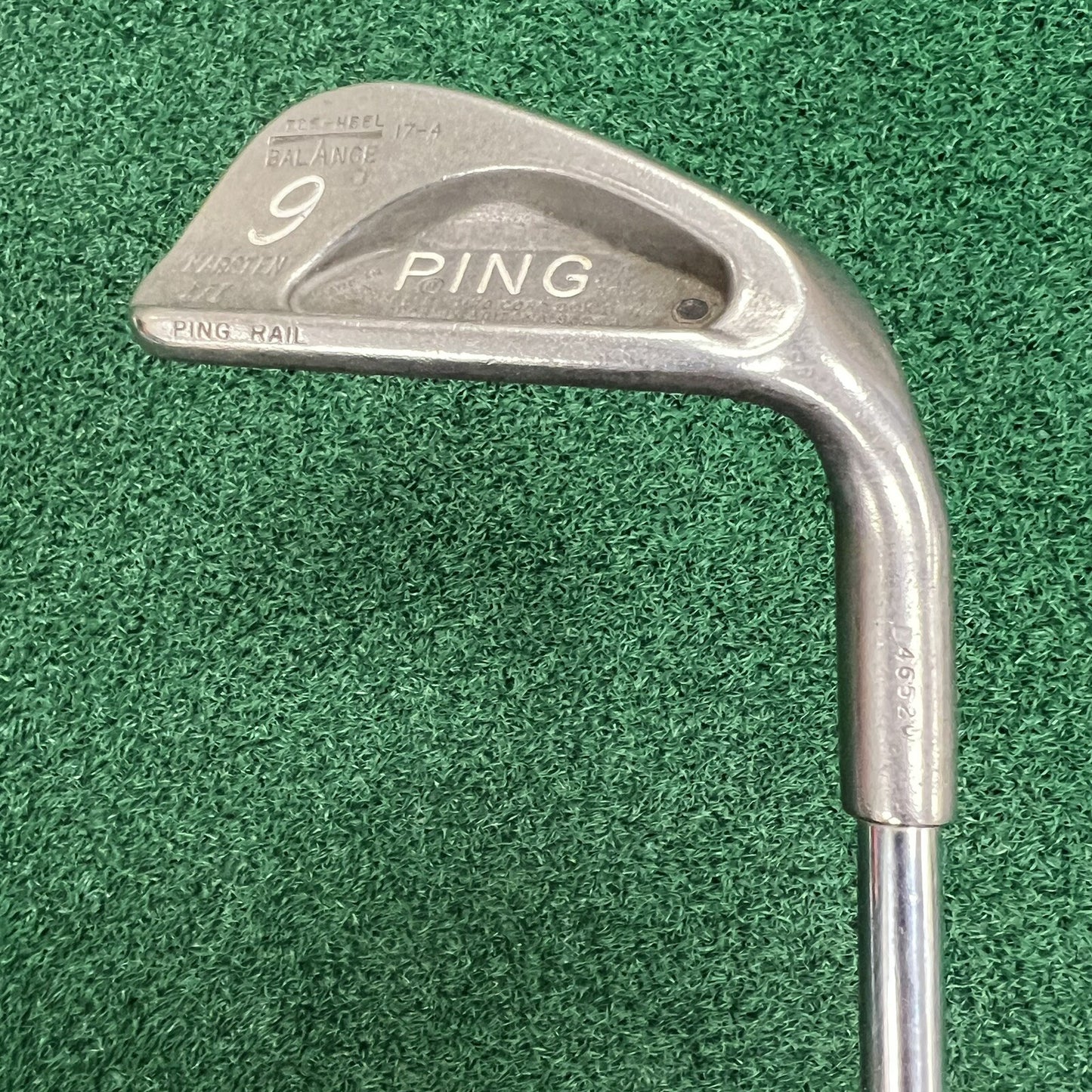 PING Karsten III Black Dot Single 9 Iron Golf Club Steel Shaft MRH