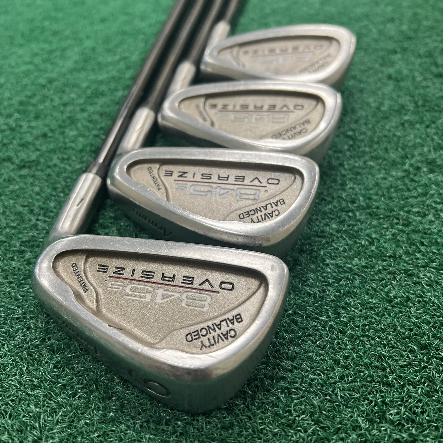 Tommy Armour 845s OS Cavity Back 6, 7, 8, 9 Irons Men's Right Hand Regular Flex