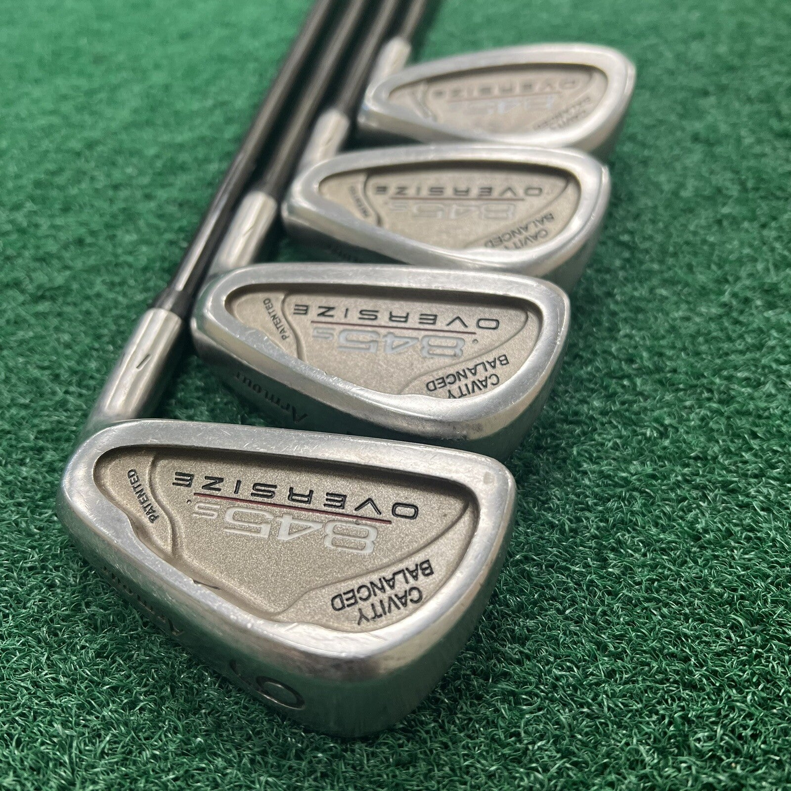 Tommy Armour 845s OS Cavity Back 6, 7, 8, 9 Irons Men's Right Hand Regular Flex