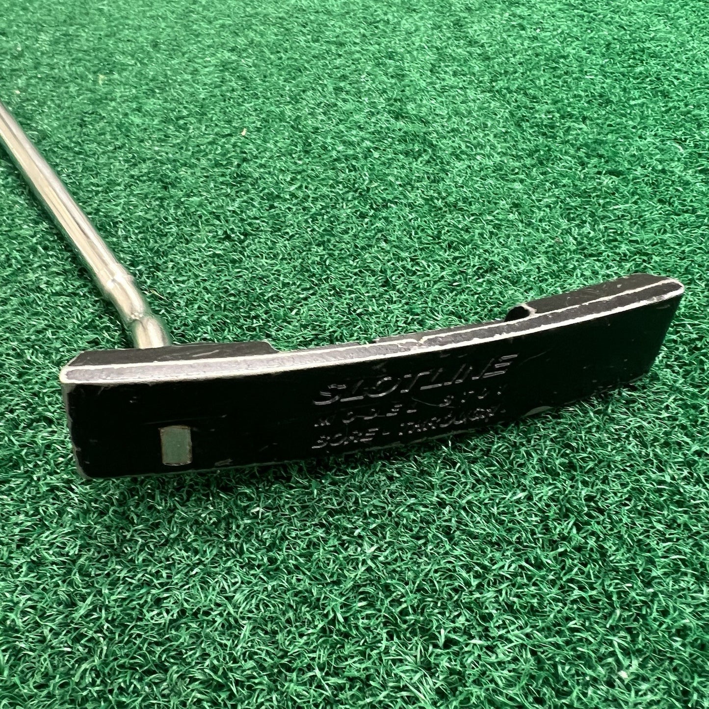 Slotline Classic Black BT01 Blade Bore-Through Putter MRH Steel Shaft 36"
