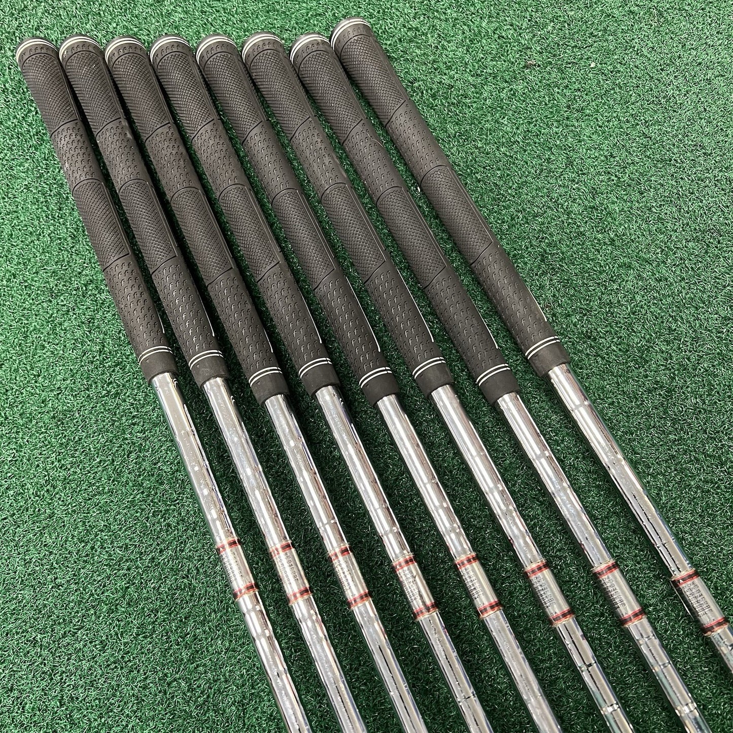 PING Zing 2 Green Dot Iron Set 3-PW JZ Stiff Flex Steel Shafts Right Hand +1/2"