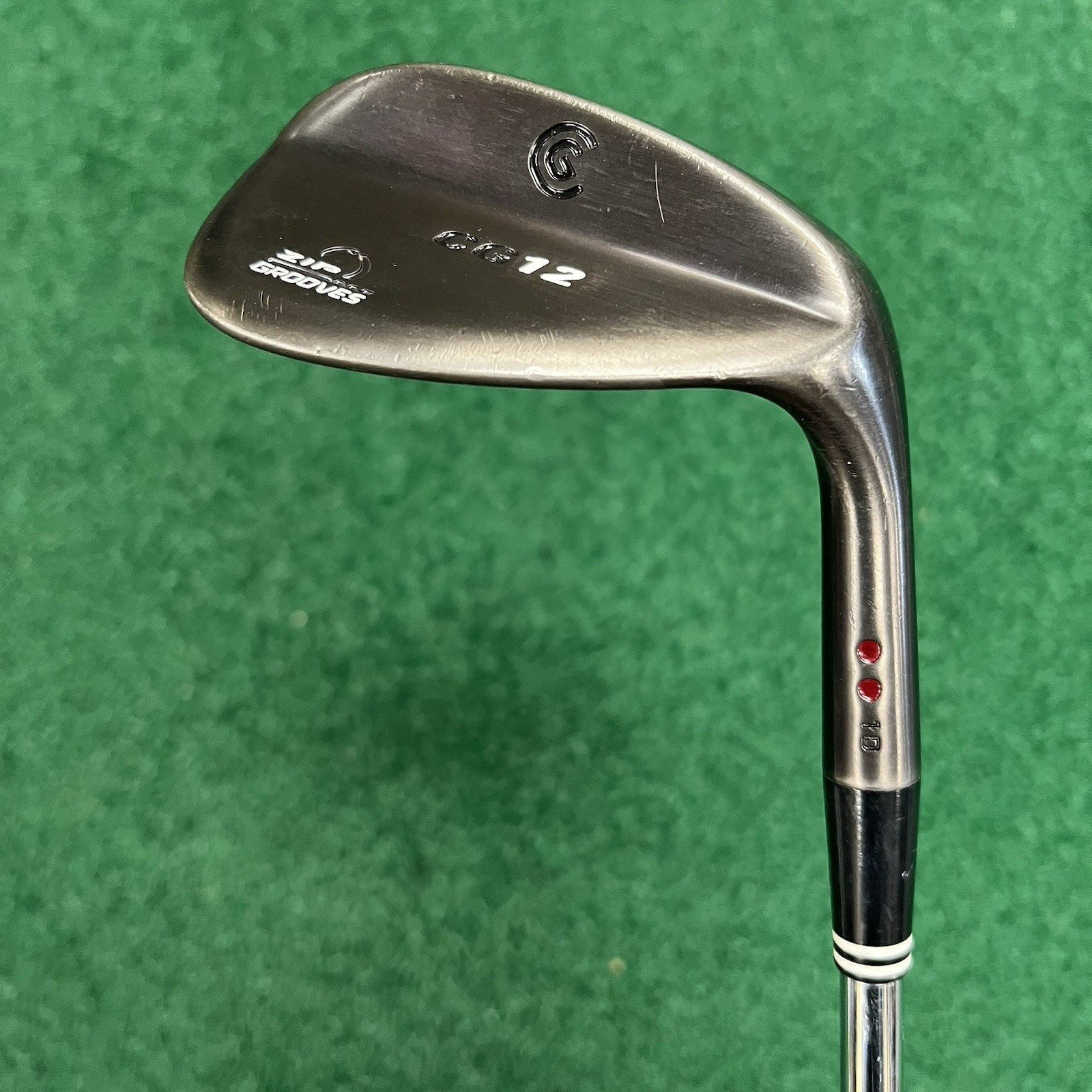 Cleveland CG12 ZIP Grooves 52° Gap Wedge Approach Wedge MRH Steel Shaft