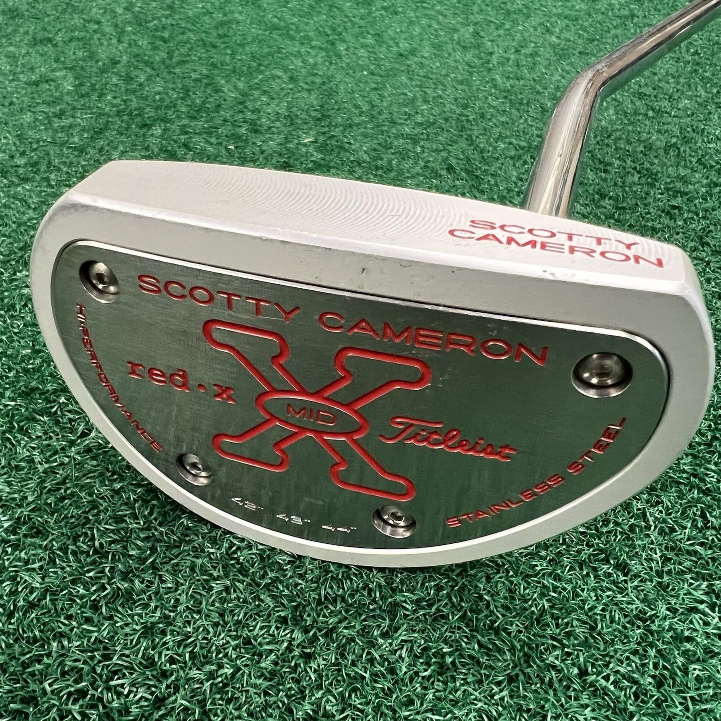 Titleist Scotty Cameron Red X MID Mallet Putter MRH 43" Original Shaft W/HC
