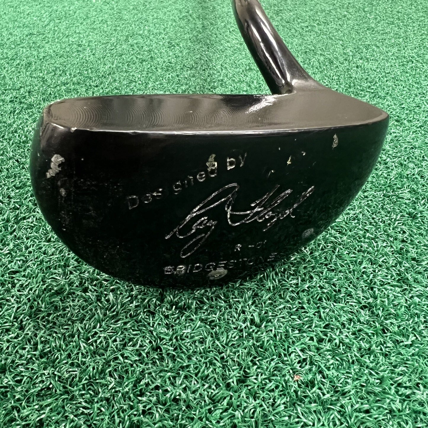 Ray Floyd Bridgestone Mallet Putter Right Hand RF-01 Golf Club 35" Steel Shaft