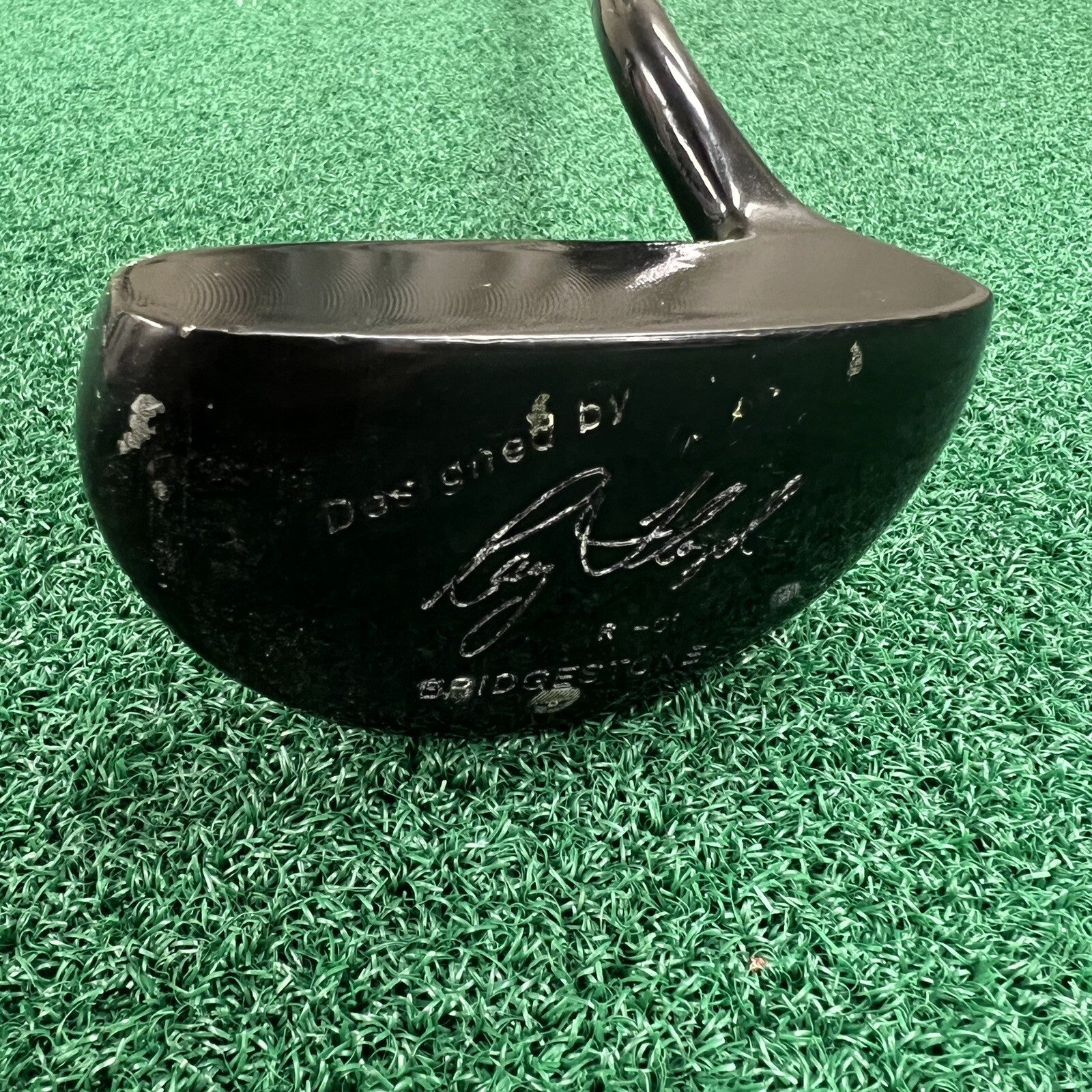 Ray Floyd Bridgestone Mallet Putter Right Hand RF-01 Golf Club 35" Steel Shaft