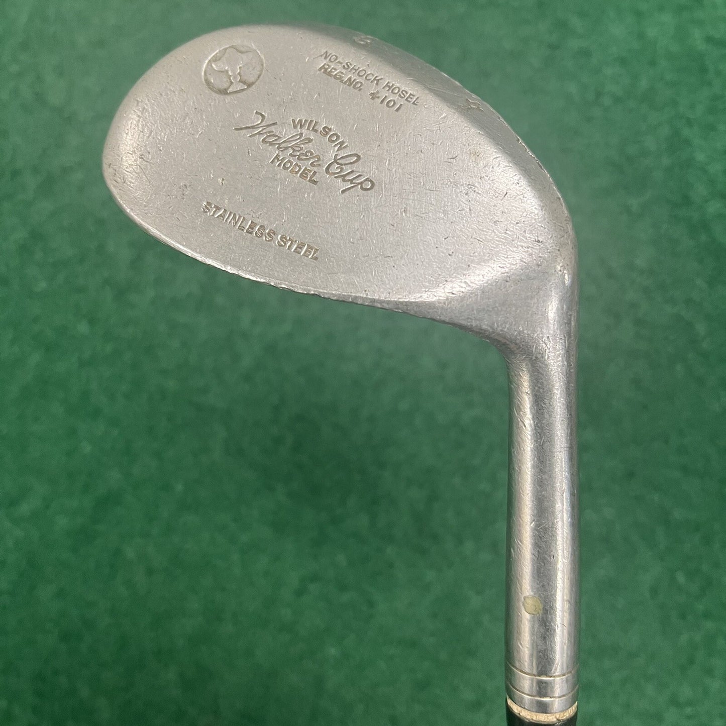 Wilson Deluxe Mashie Walker Cup No. 4101 Single 4 Iron Steel Shaft MRH 37"