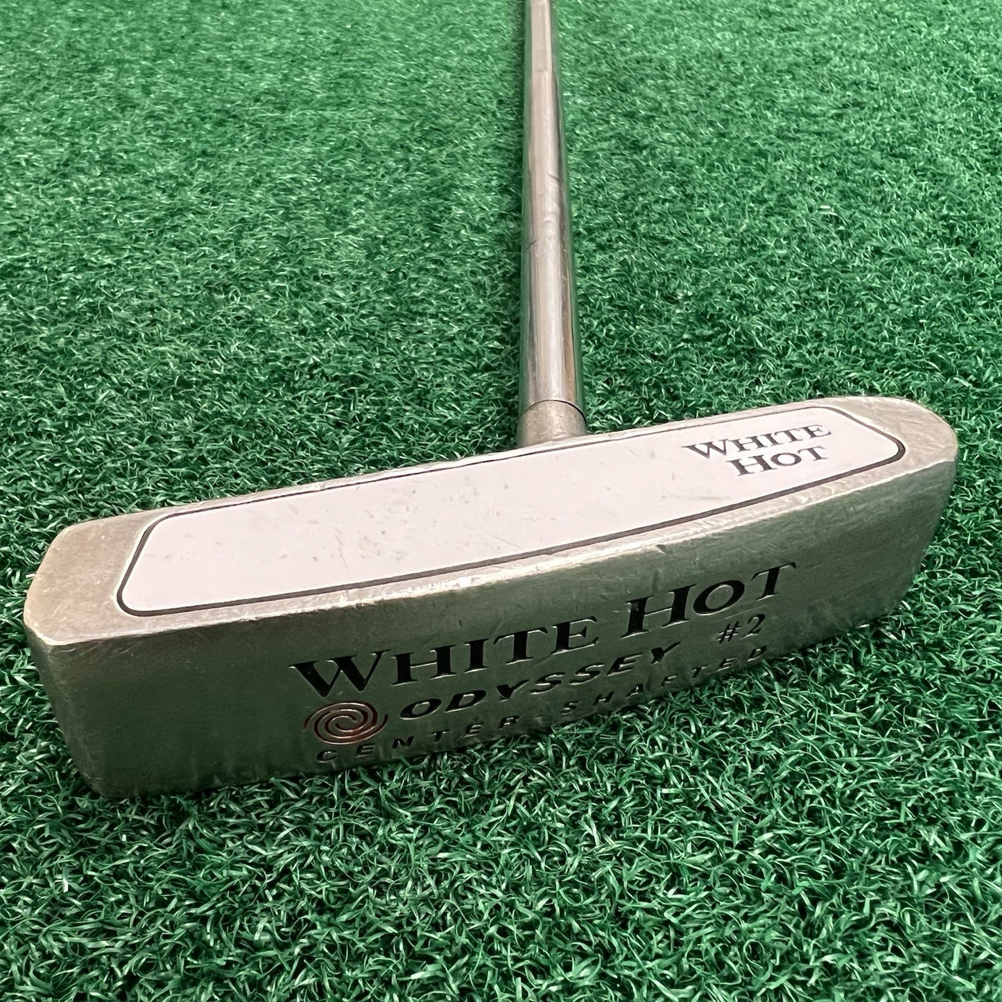 Odyssey White Hot #2 Center Shafted 35” Blade Putter Men's Right Hand Steel