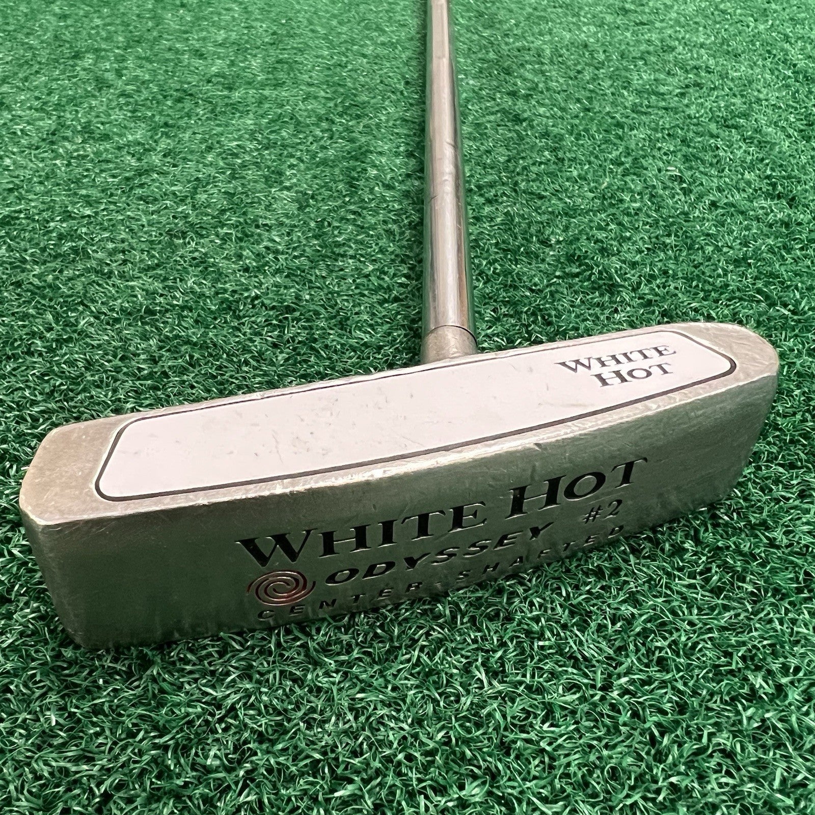 Odyssey White Hot #2 Center Shafted 35” Blade Putter Men's Right Hand Steel