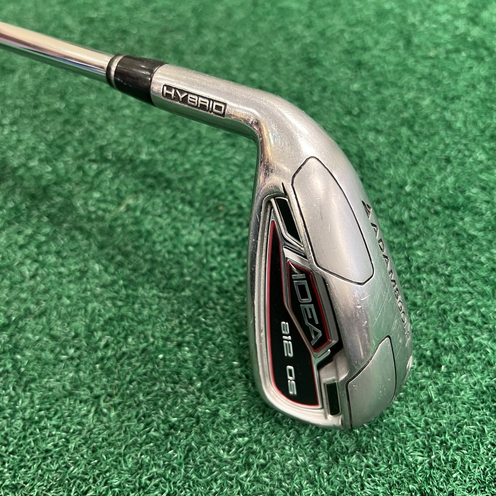 Adams Idea a12 OS Single 7 Iron Men's LEFT Hand Regular Flex Steel Shaft MLH