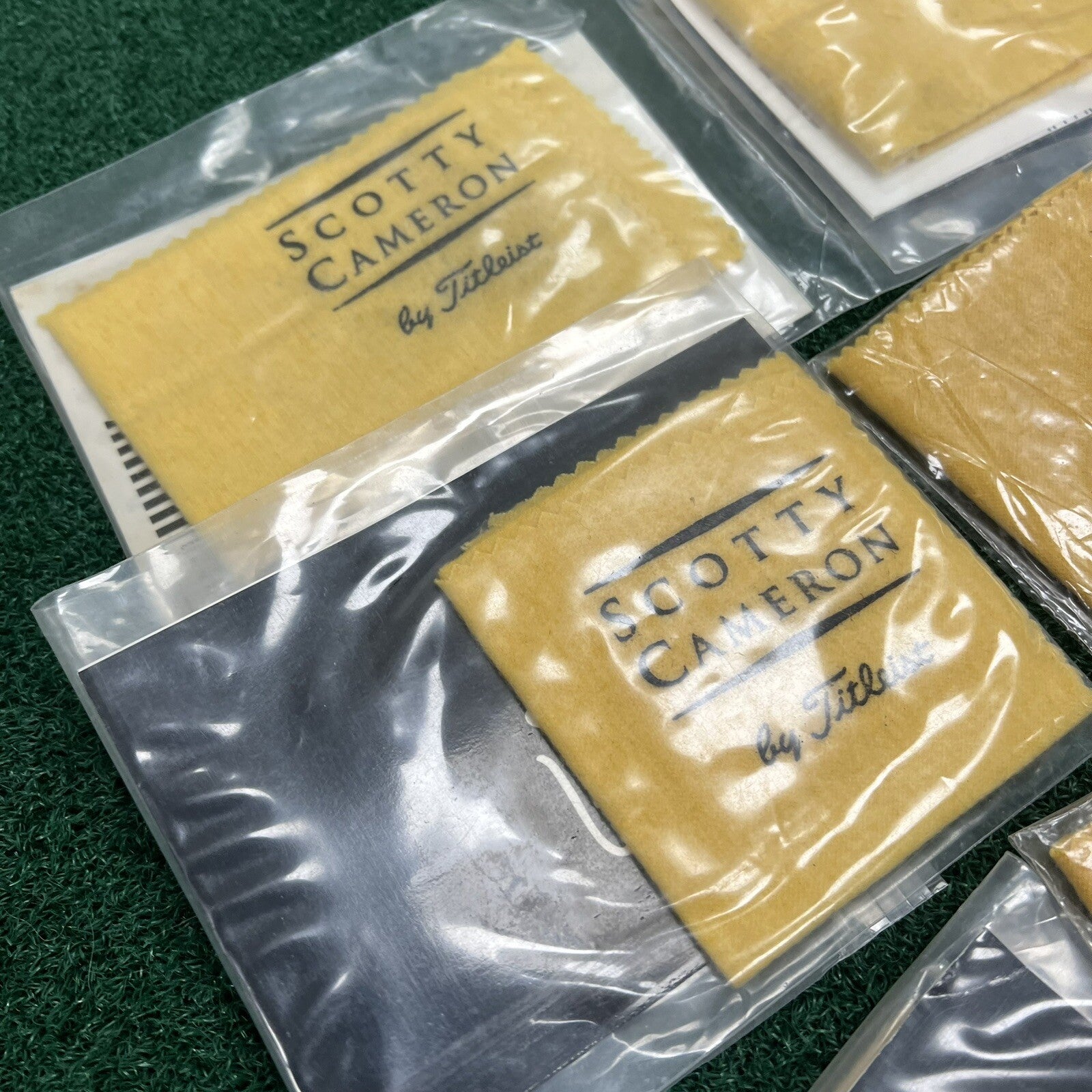 Lot of 9 Titleist Scotty Cameron/Titleist Putter Cleaner Oil Cloth BRAND NEW!