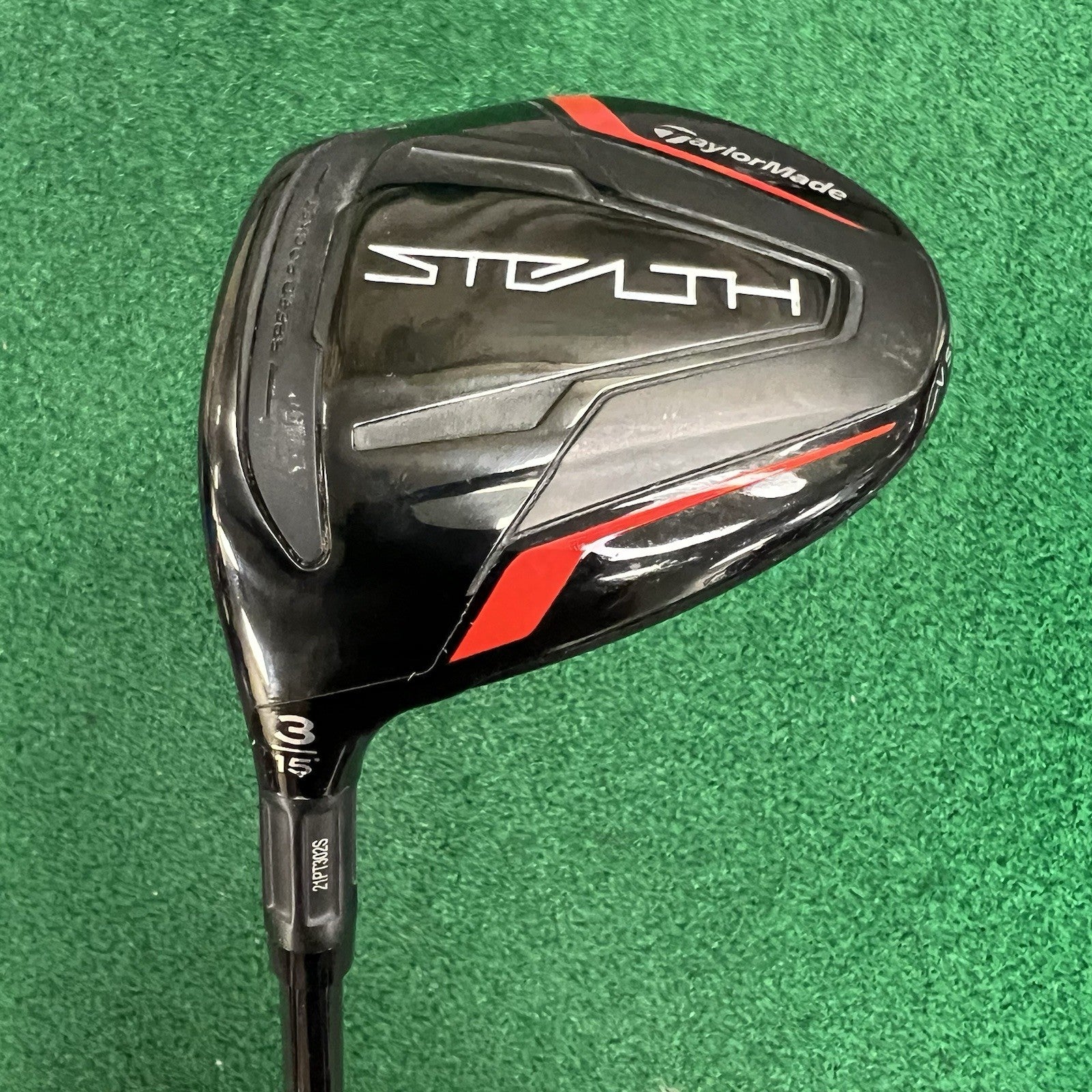 Taylormade Stealth 15° 3 Fairway Wood Ventus 6-S Stiff Flex Graphite Shaft MLH