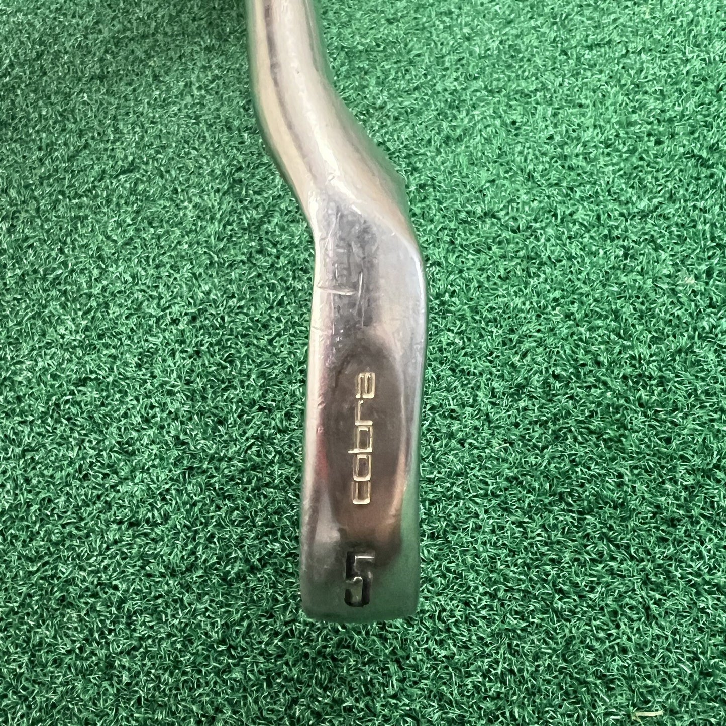 Cobra King Single 5 Iron Men's Right Hand Stiff Flex Steel Shaft 38" Golf Club