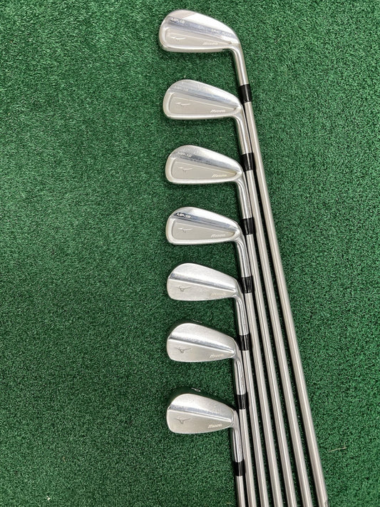 Mizuno MP18 COMBO Iron Set MRH 4-PW X-Stiff KBS C-Taper 130 X Steel Shafts +3/4"