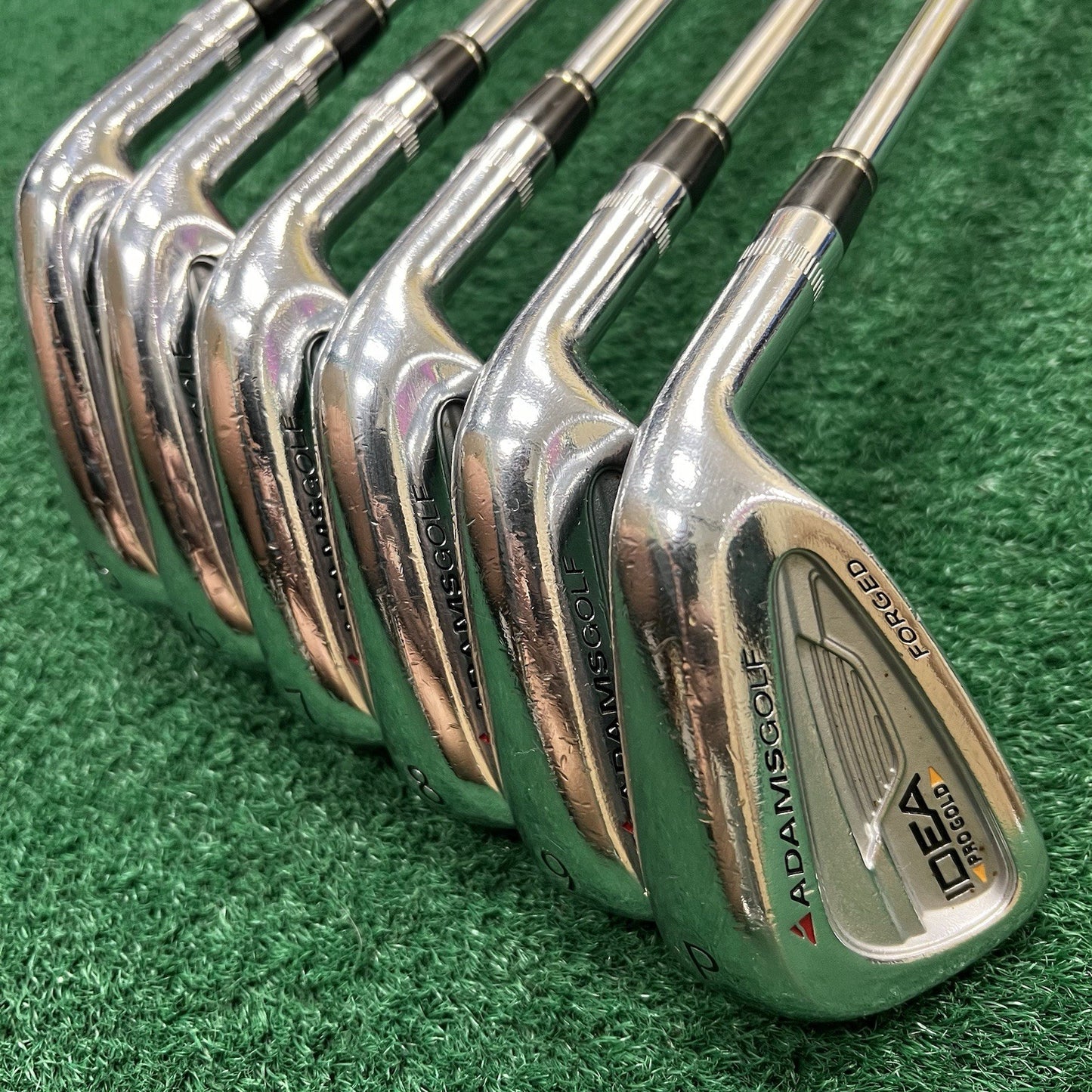 Adams Golf Idea Pro Gold Forged 5-PW Project X Rifle 5.0 Regular Rifle Steel
