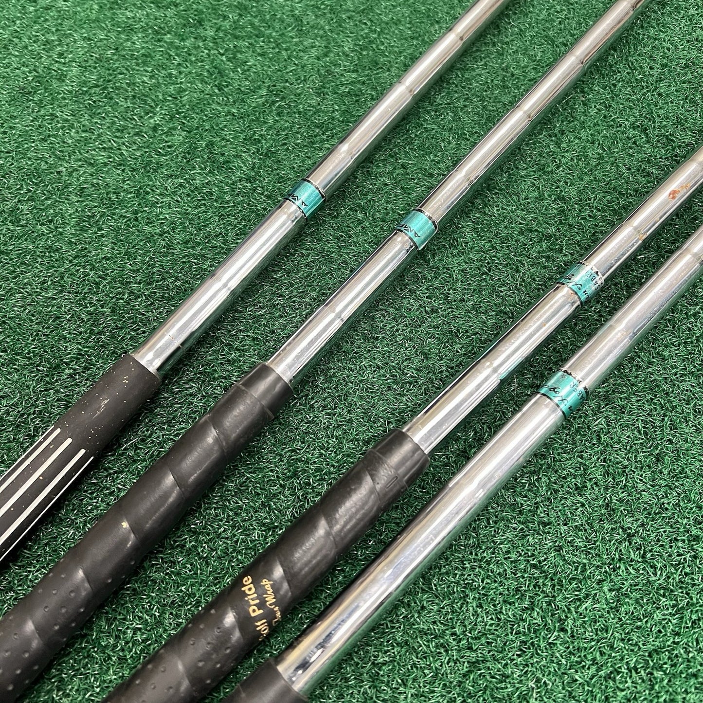 Vintage Ben Hogan Golf Persimmon Wood Set MRH Steel Shafts 1-3-4-5