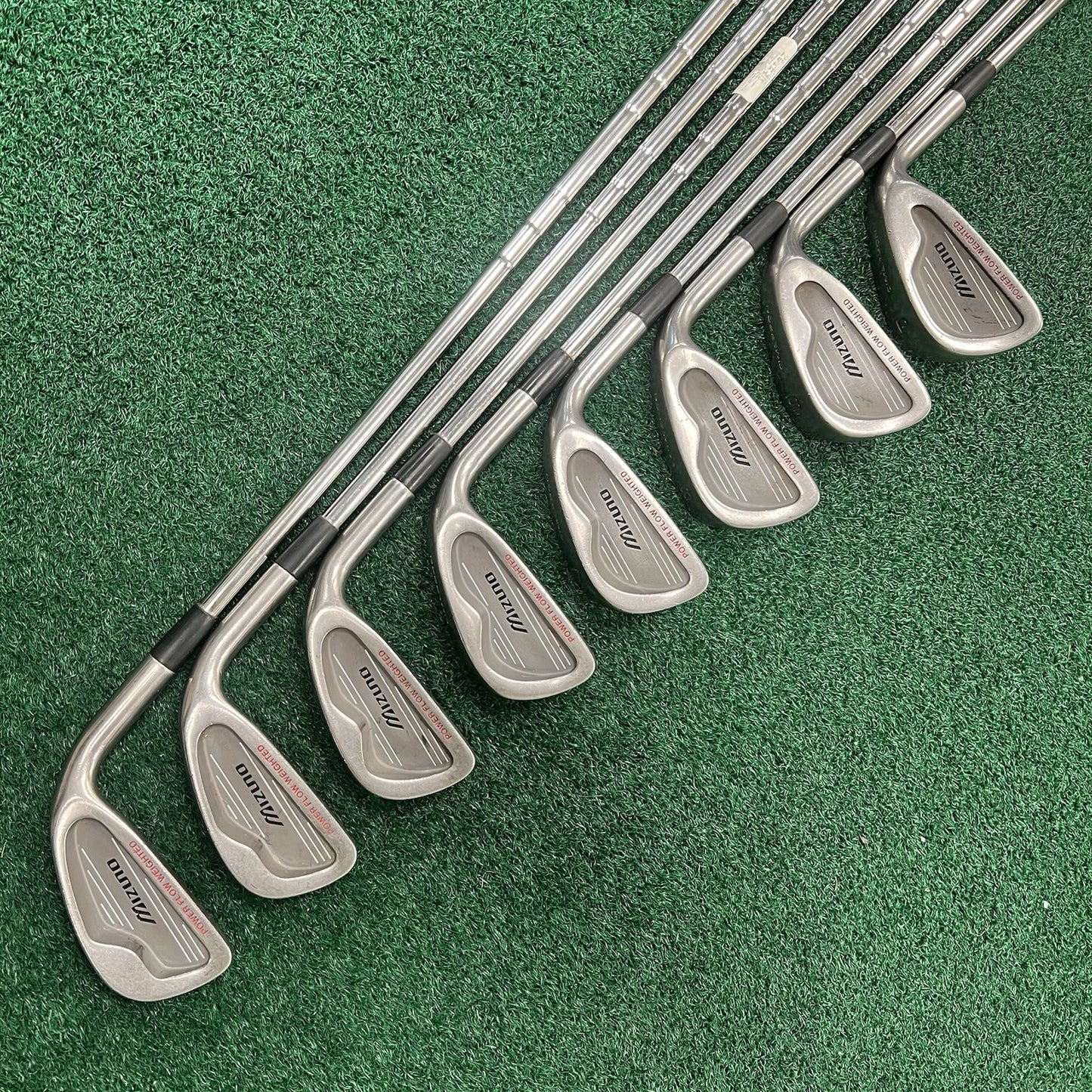 Mizuno Cimarron Iron Set Power Flow 3-PW Right Handed Regular Flex Steel Shafts