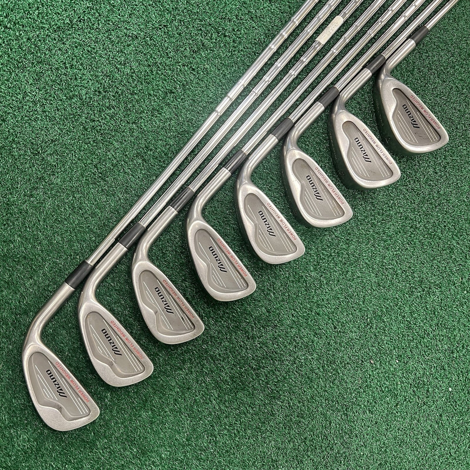 Mizuno Cimarron Iron Set Power Flow 3-PW Right Handed Regular Flex Steel Shafts