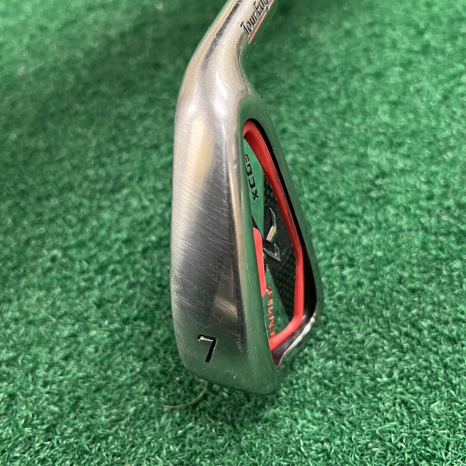Tour Edge XCG3 Single 7 Iron Stiff Flex Steel Shaft Men's Right Hand 1199574