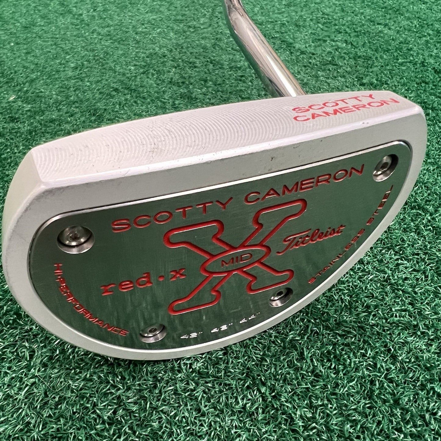 Titleist Scotty Cameron Red X MID Mallet Putter MRH 43" Original Shaft W/HC