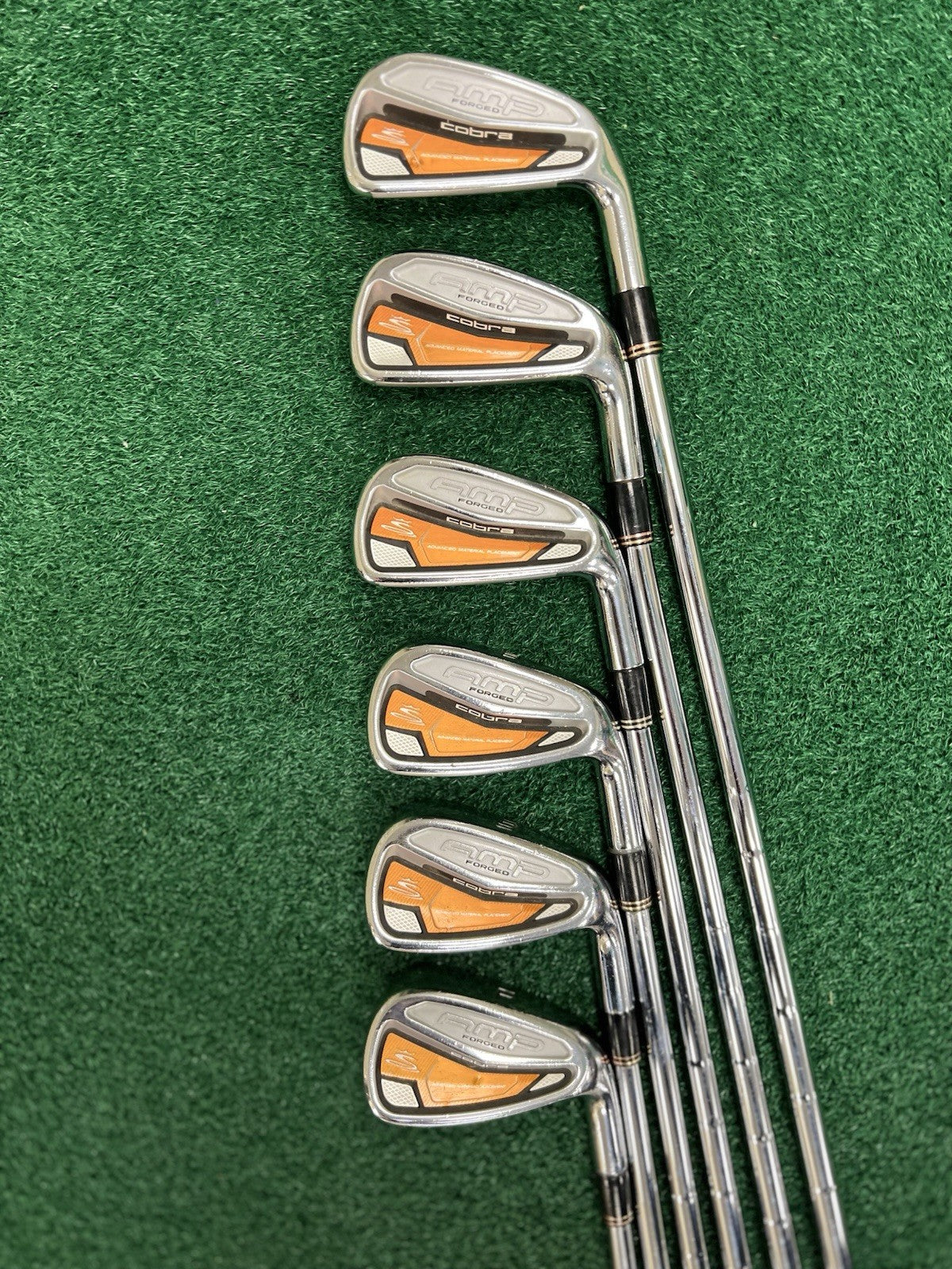 King Cobra Forged Amp Iron Set 5-PW Right Handed KBS Tour S+ Stiff Flex Steel