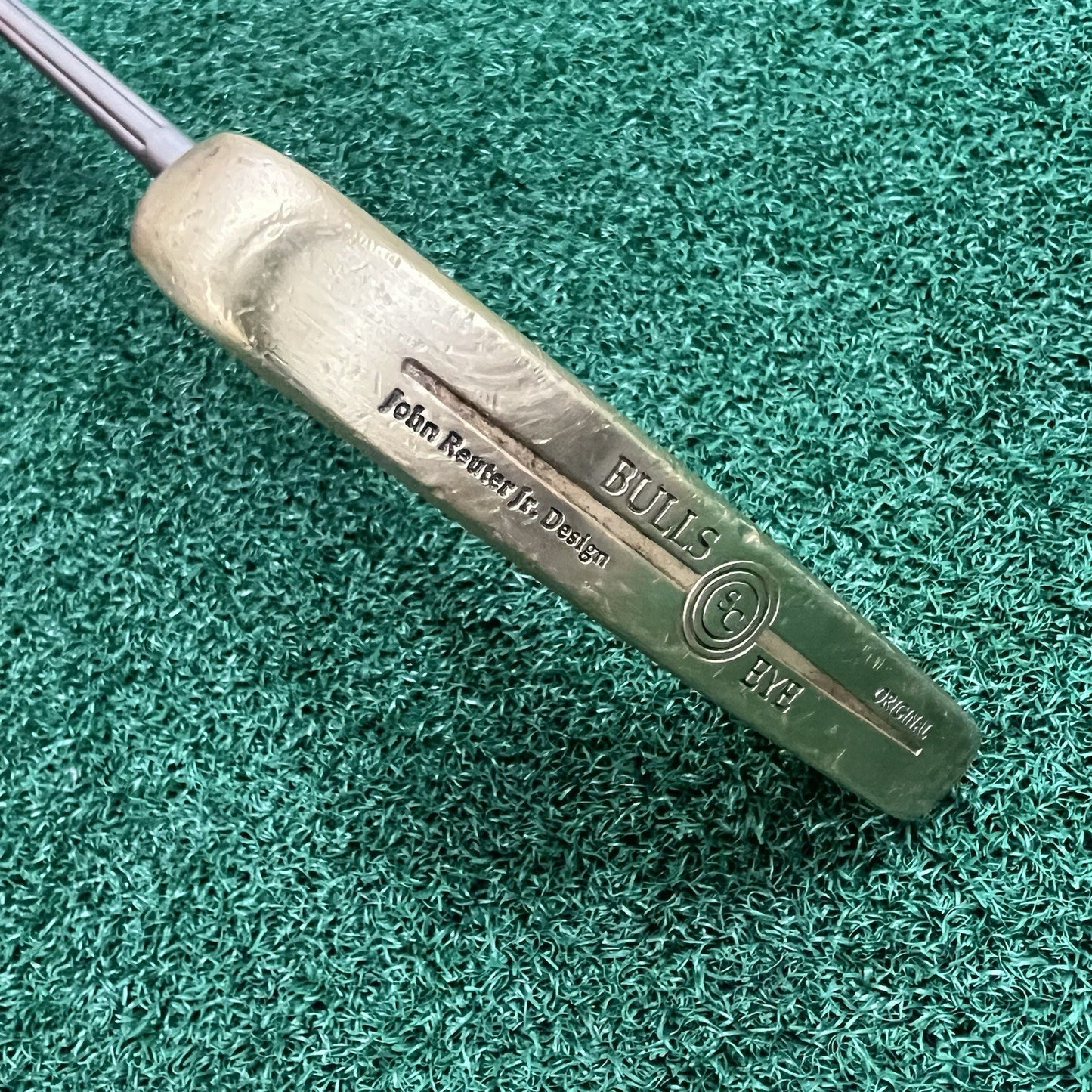Vintage Titleist Bullseye 35" John Reuter Jr Design Fluted Shaft Original Grip