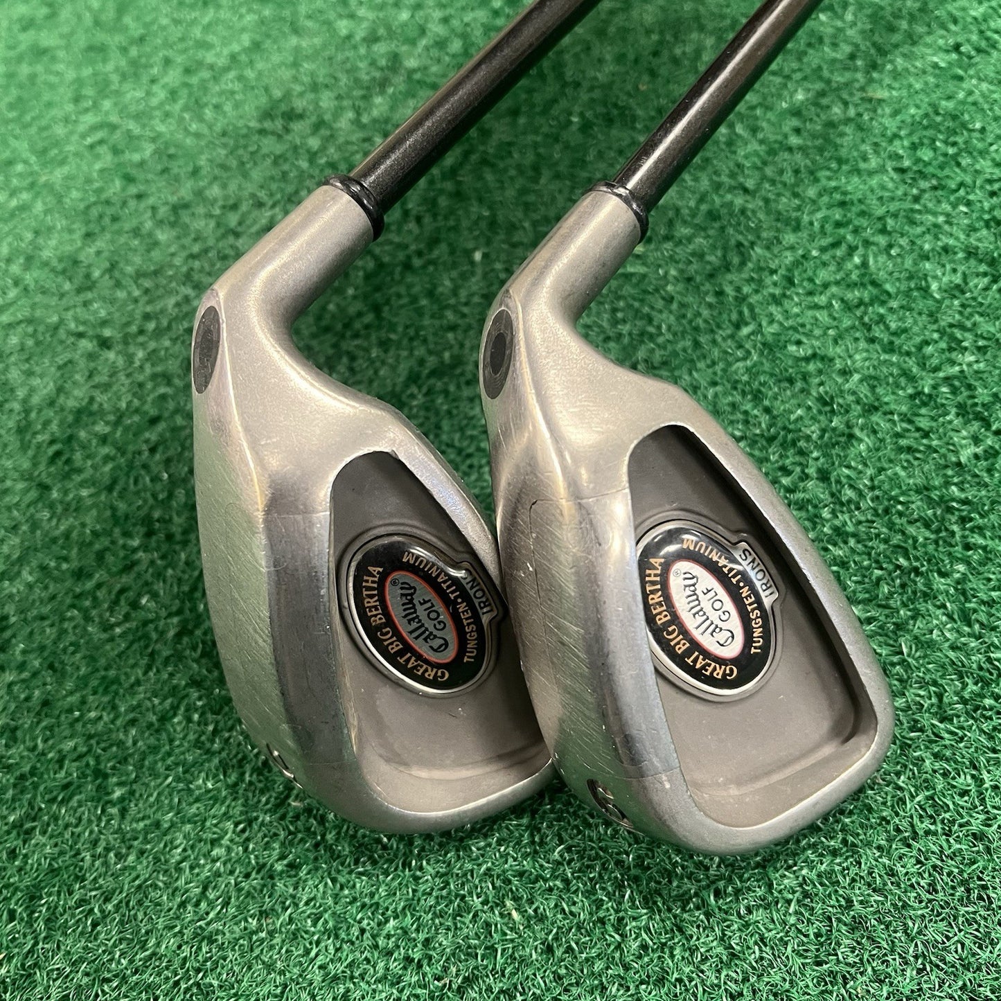 Callaway Great Big Bertha Tungsten Ti 6 & 9 Irons MRH Regular Flex Graphite