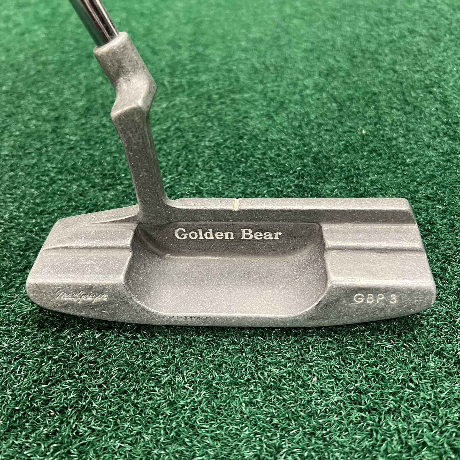 Macgregor Golden Bear GBP 3 Blade Putter Men's Right Hand Steel Shaft 35"