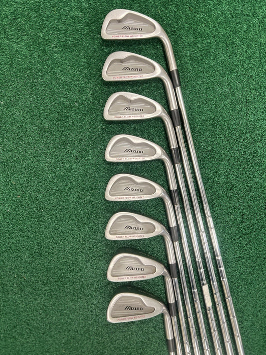 Mizuno Cimarron Iron Set Power Flow 3-PW Right Handed Regular Flex Steel Shafts